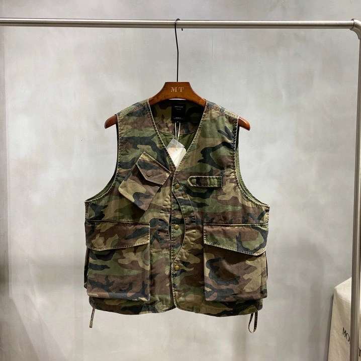 Hot Sale Tactical Men Uniform Camouflage Printing Vest Heated Hunting Gilet